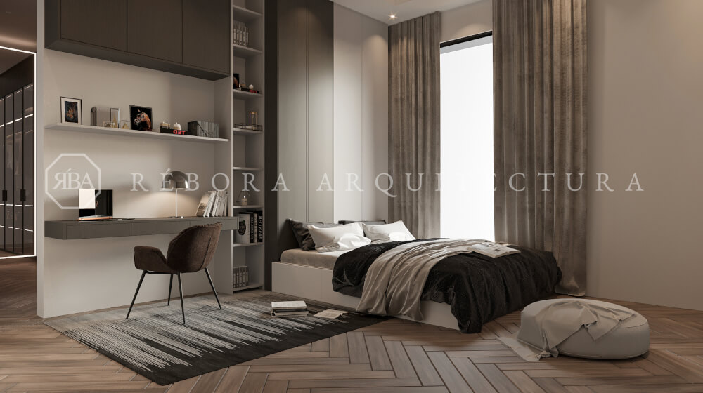 Rebora Arquitectos | Casa en venta en Bugambilias. Precioso vestidor boutique de lujo.
