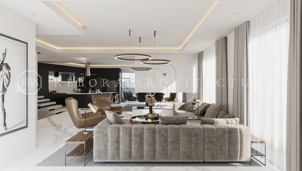 Rebora Arquitectos | Casa en venta en Bugambilias. Precioso vestidor boutique de lujo.