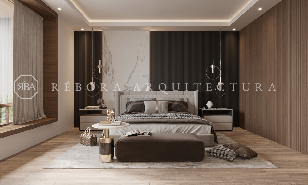 Rebora Arquitectos | Casa en venta en El Cielo Country Club Precioso vestidor boutique de lujo.