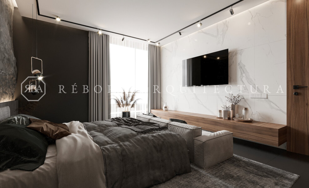 Rebora Arquitectos | Casa en venta en Las Cañadas. Precioso vestidor boutique de lujo.