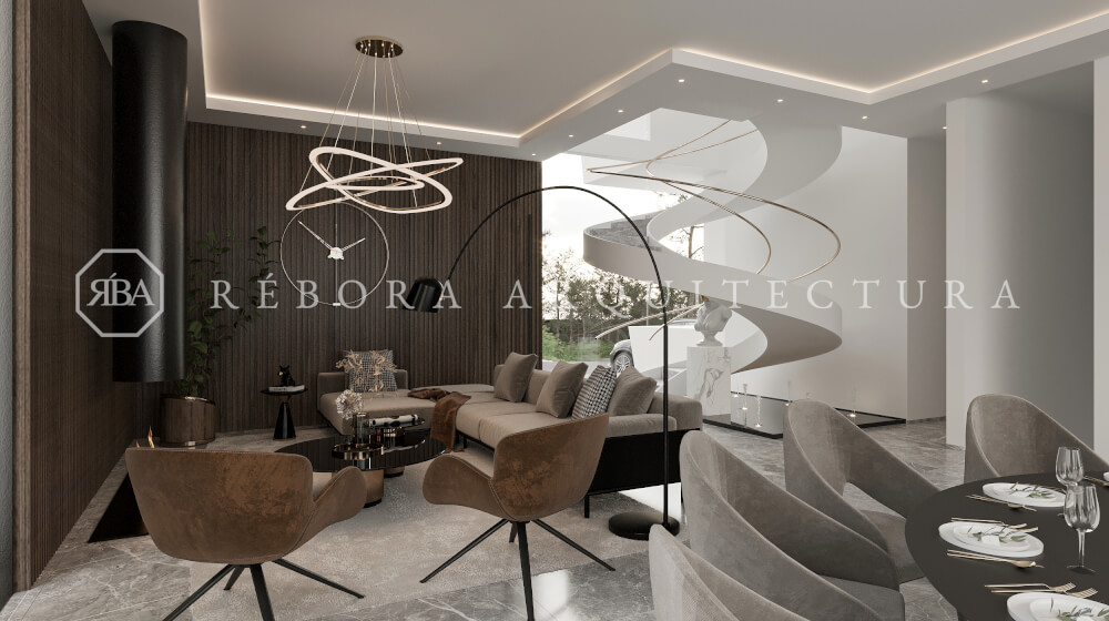 Rebora Arquitectos | Casa en venta en Las Cañadas. Precioso vestidor boutique de lujo.