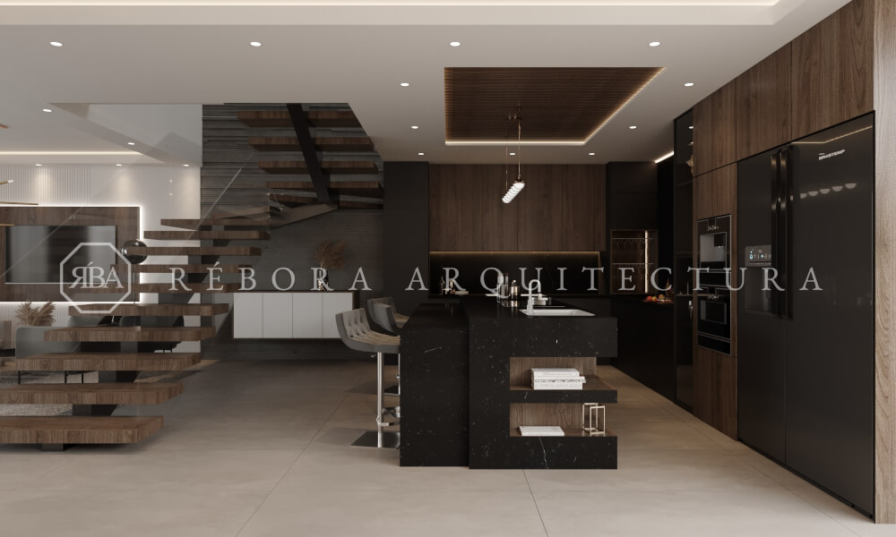 Rebora Arquitectos | Casa en venta en Ciudad Granja . Hermosa cocina de ultra lujo.