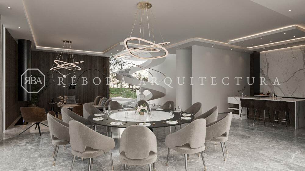 Rebora Arquitectos | Casa en venta en Las Cañadas. Precioso vestidor boutique de lujo.