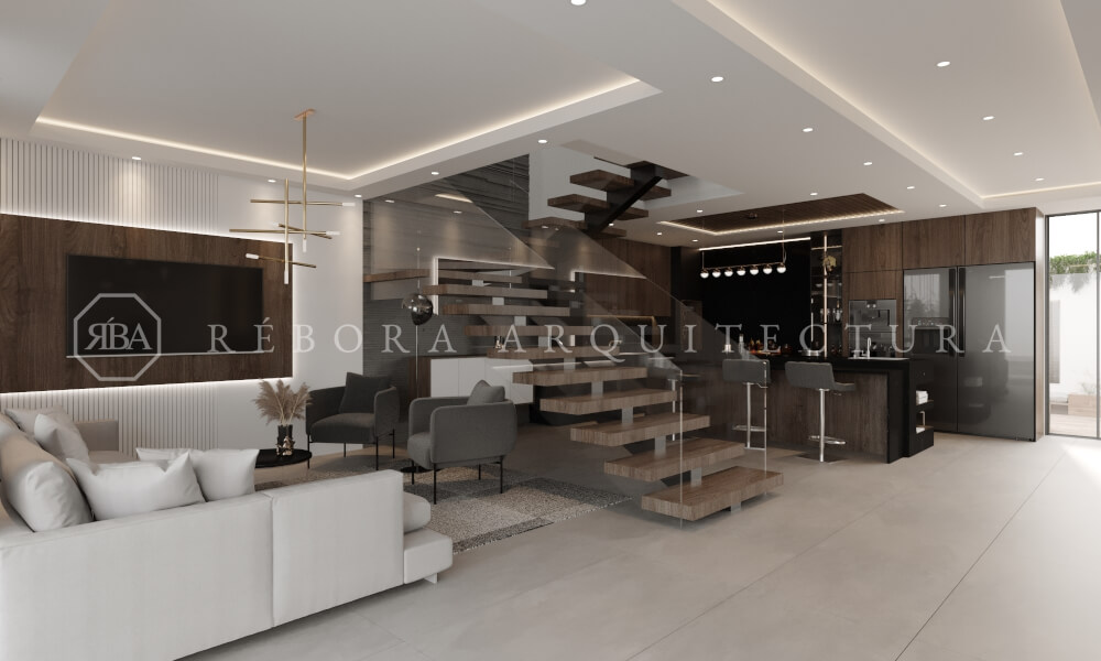 Rebora Arquitectos | Casa en venta en Reserva Real acabados de lujo.