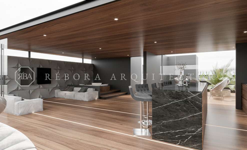Rebora Arquitectos | Casa en venta Providencia Hermosa cocina de ultra lujo.